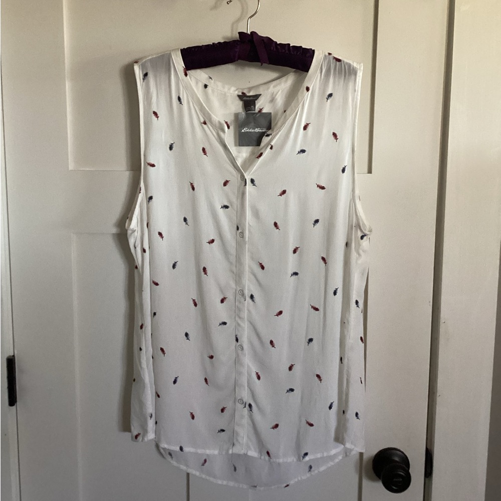 Eddie Bauer Rayon Dress Tank. New with Tags. Size XL